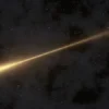 ilustrasi meteor jatuh